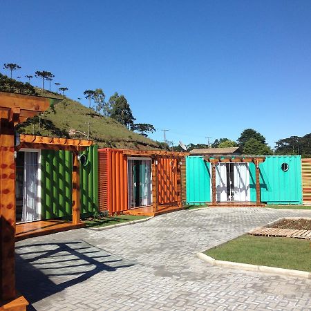 Villa Dos Ventos Hospedagem Container Bom Jardim da Serra Bagian luar foto