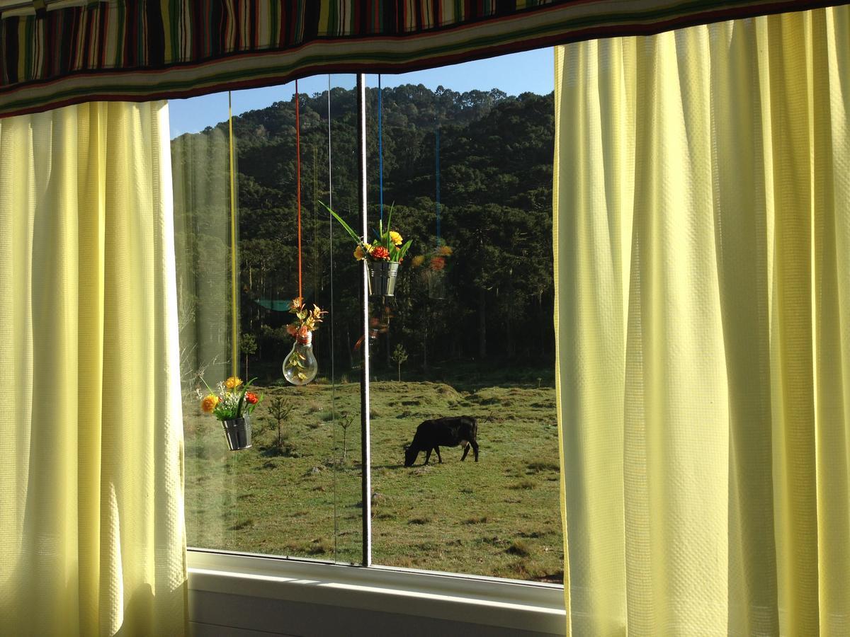 Villa Dos Ventos Hospedagem Container Bom Jardim da Serra Bagian luar foto