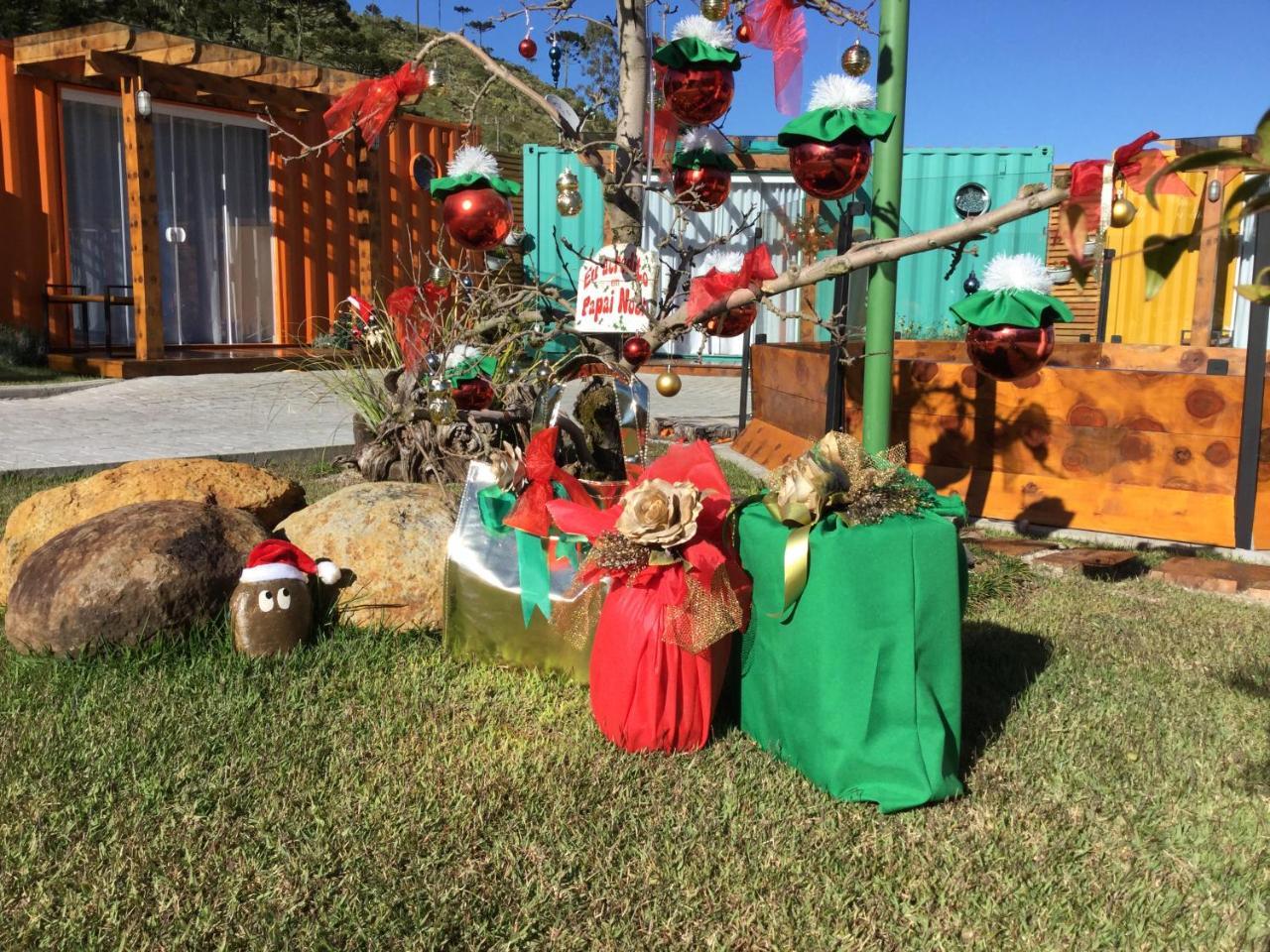 Villa Dos Ventos Hospedagem Container Bom Jardim da Serra Bagian luar foto