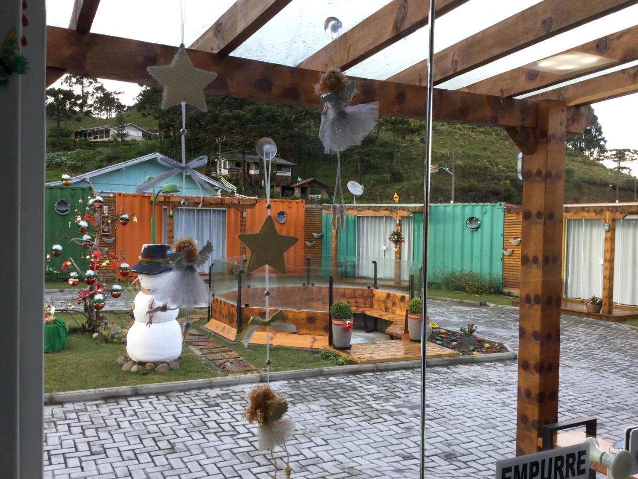 Villa Dos Ventos Hospedagem Container Bom Jardim da Serra Bagian luar foto